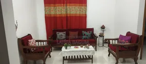 অরজিনাল সেগুন কাঠের ৩-১-১ সোফা সেট।