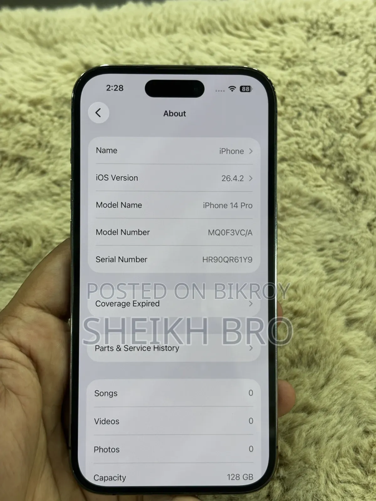 Apple iPhone 14 Pro 128 GB Purple