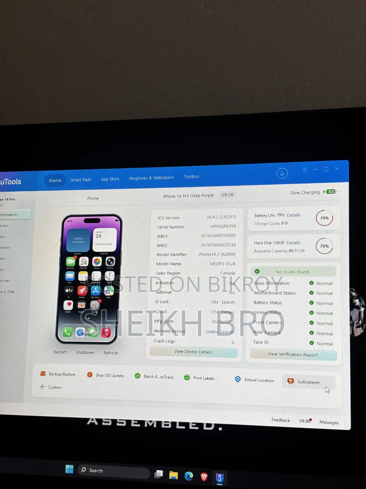 Apple iPhone 14 Pro 128 GB Purple