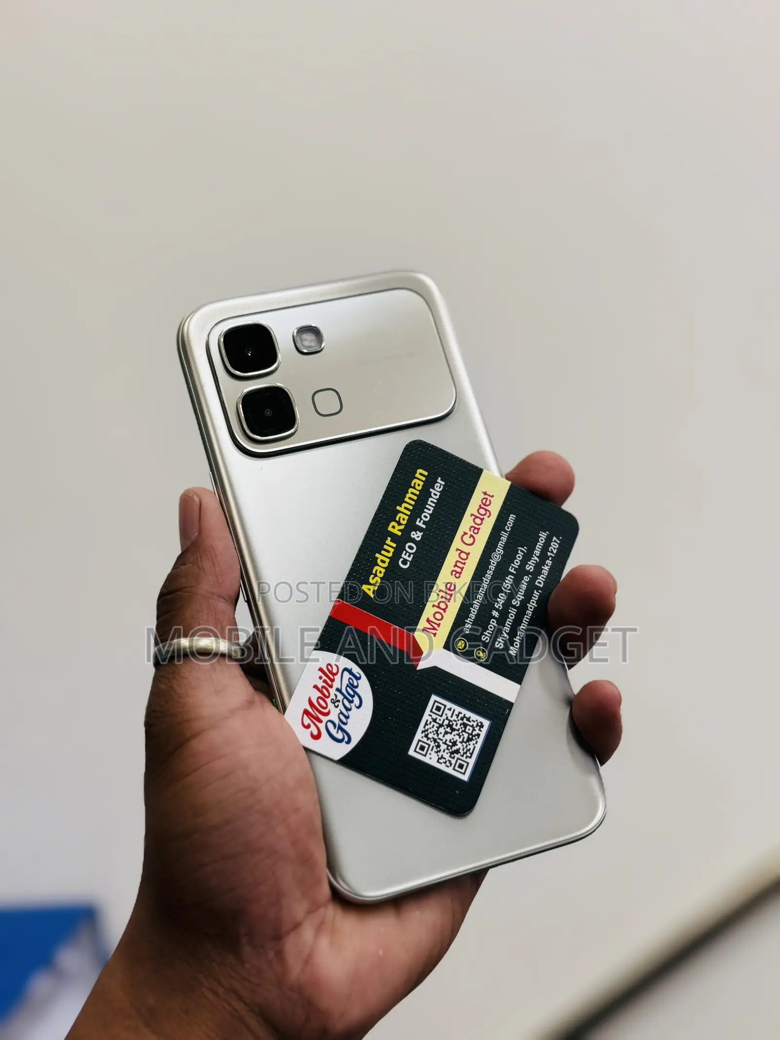 Infinix Note Edge 128 GB Silver