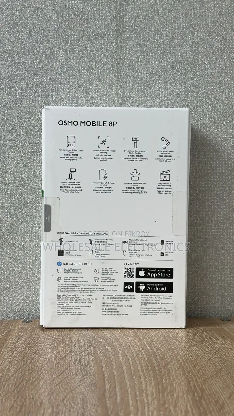 Dji Osmo Mobile 8p (Multi-Functional Tracking Set)