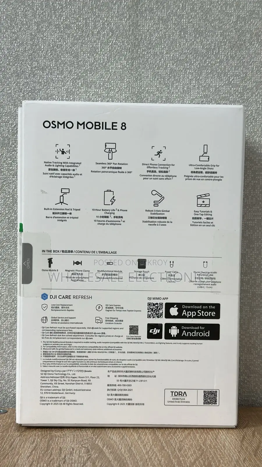 DJI OSMO MOBILE 8 (Multi-Functional Tracking Set)