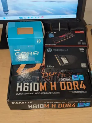 Desktop Computer Gigabyte 8GB Intel Core 3 SSD 250GB