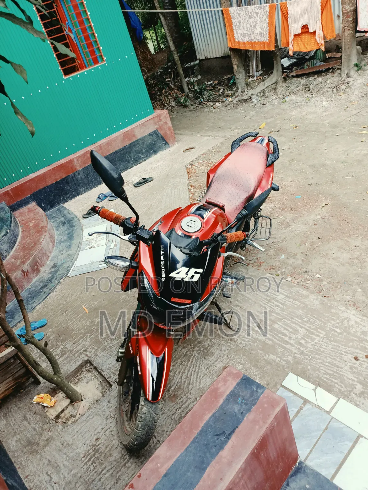 TVS Apache RTR 160 2V 2021 Red