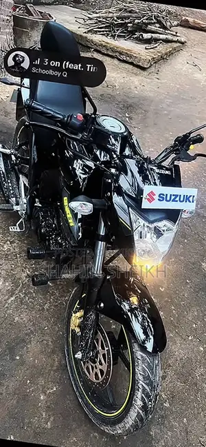 New Suzuki Gixxer 2026 Black
