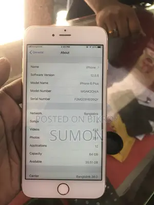 Apple iPhone 6 Plus 64 GB Rose Gold