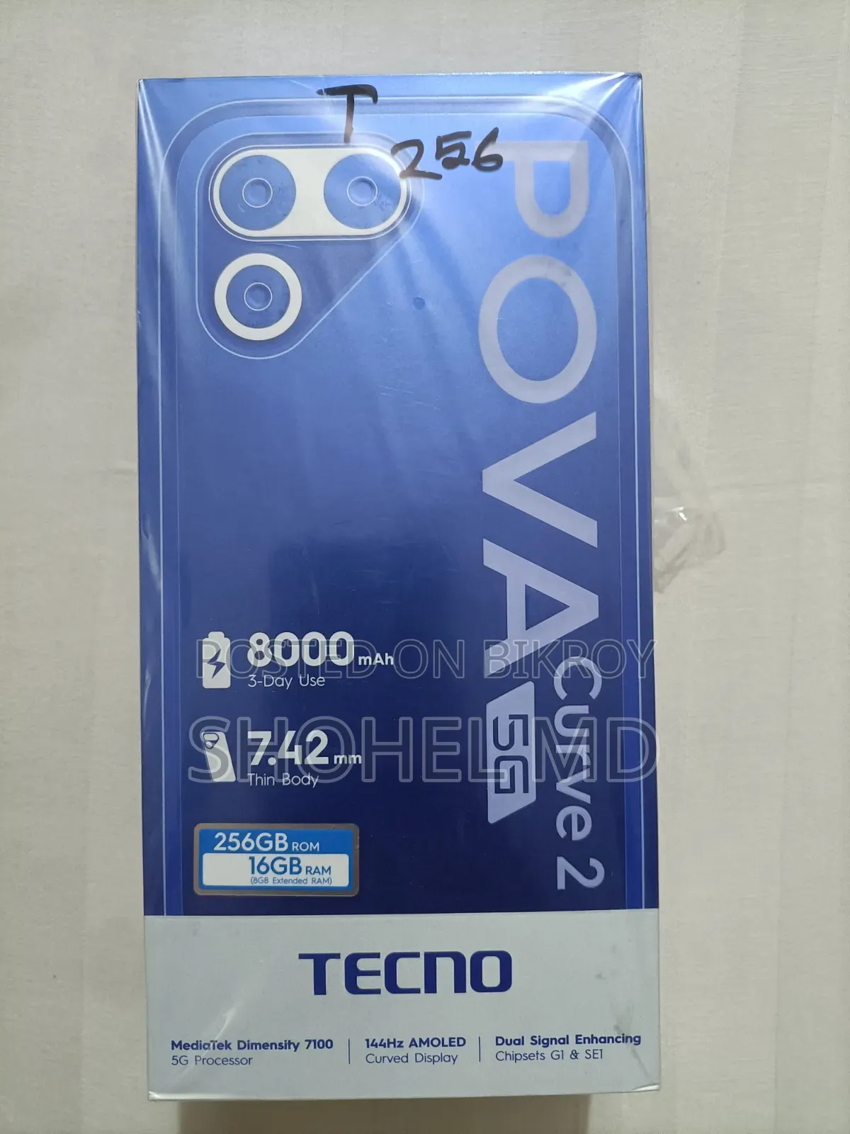 Tecno Pova Curve 2 5G 256 GB Gray