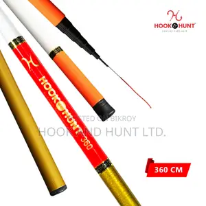 360 Cm Fiberglass Stream Fishing Rod Hard Action