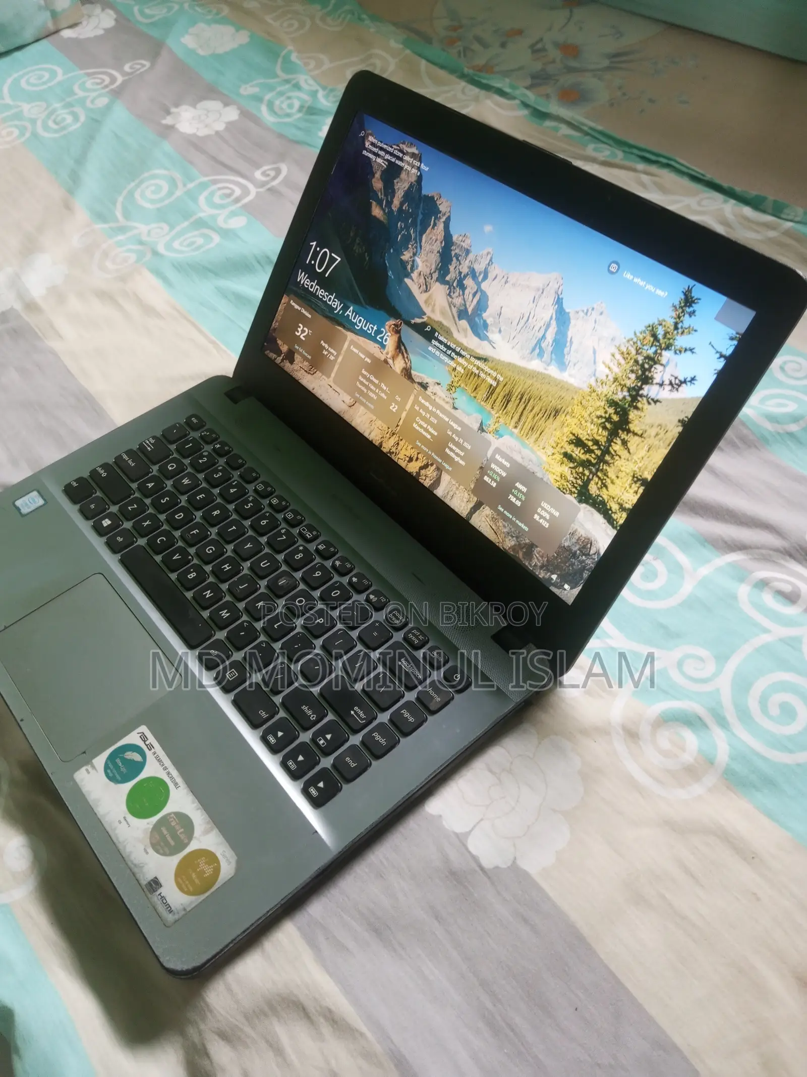 Laptop Asus X44L 4GB Intel Core i3 HDD+SSD 1T