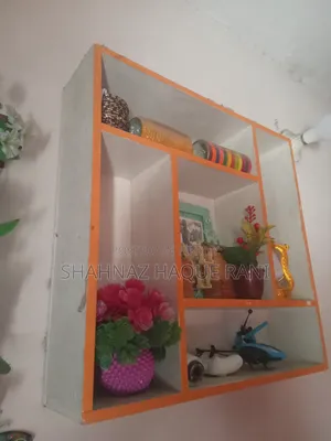 Swastika Shape Wall Shelf ( Urgent Sell)