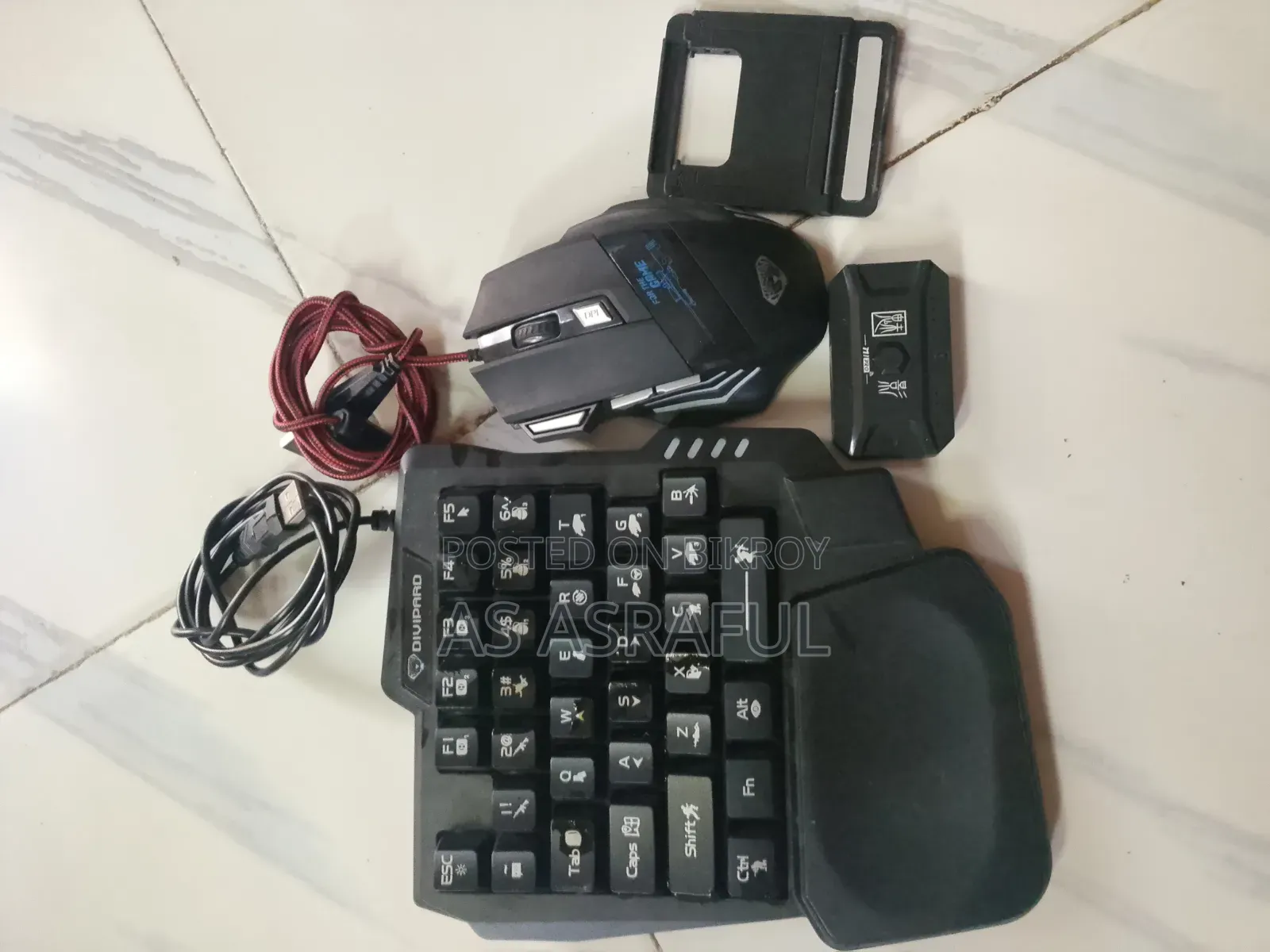 Gaming Keyboard With RGB and Mouse With RGB