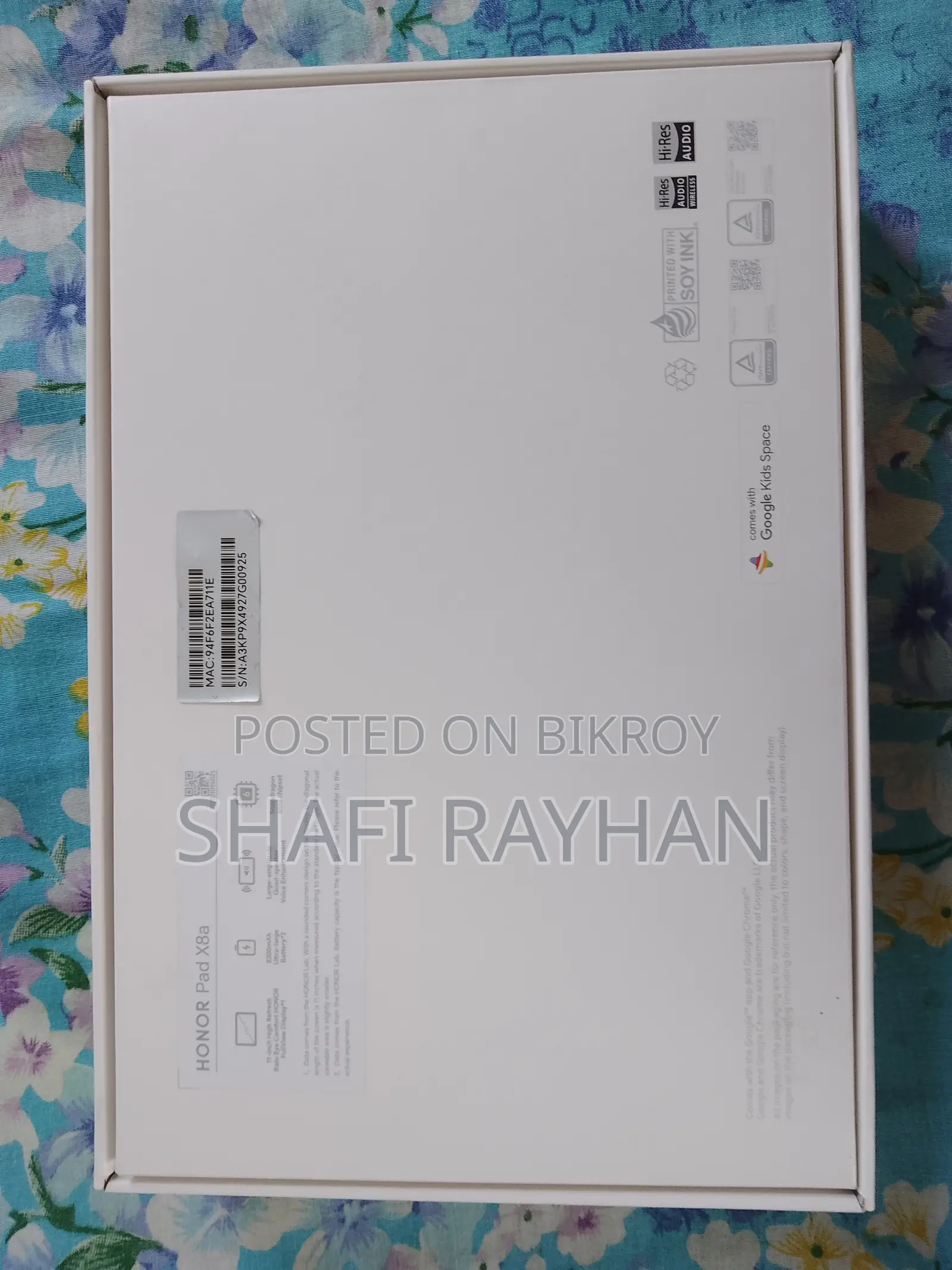 Honor Pad X8 64 GB Gray
