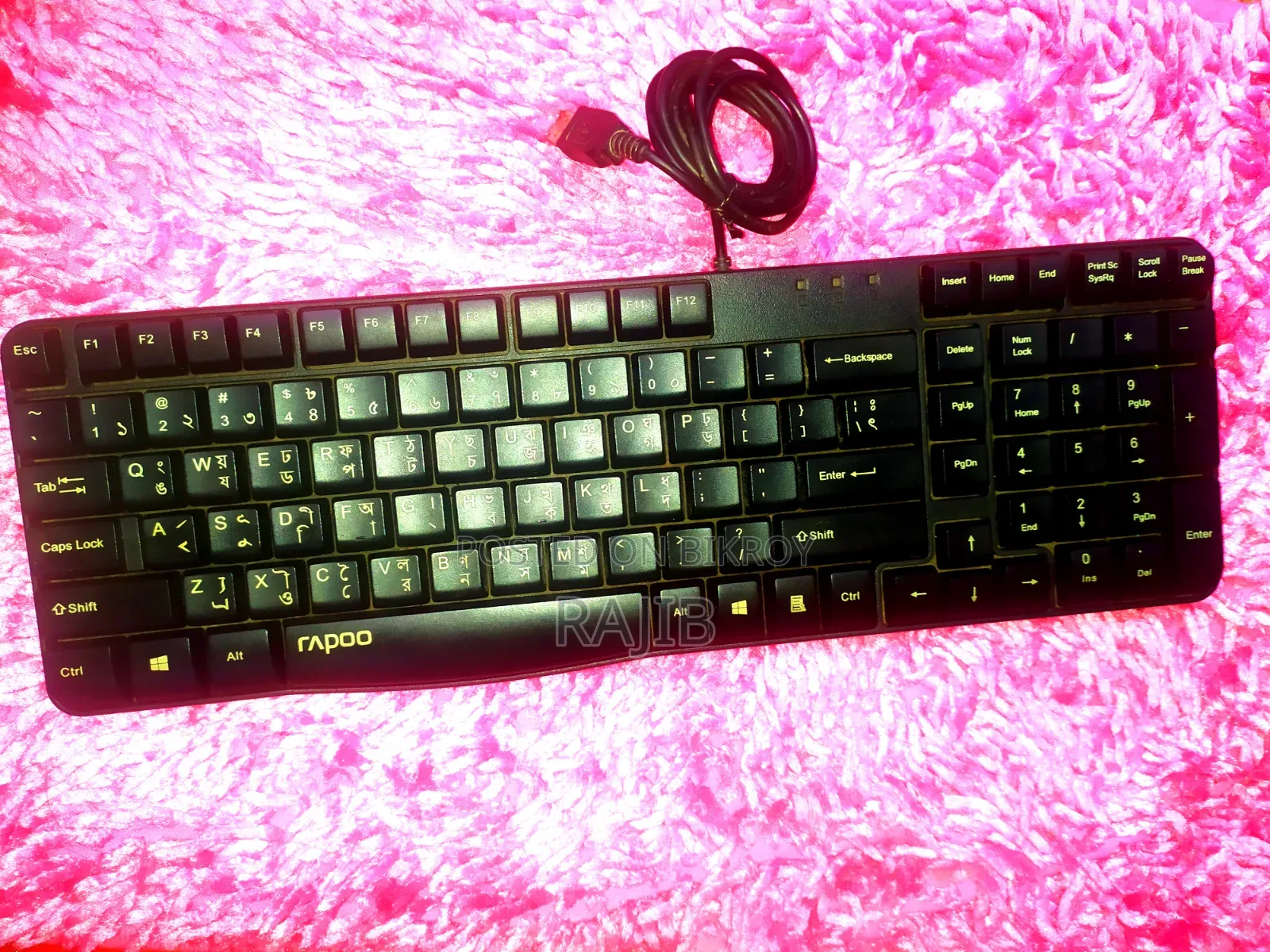 Rapoo Wired Keyboard