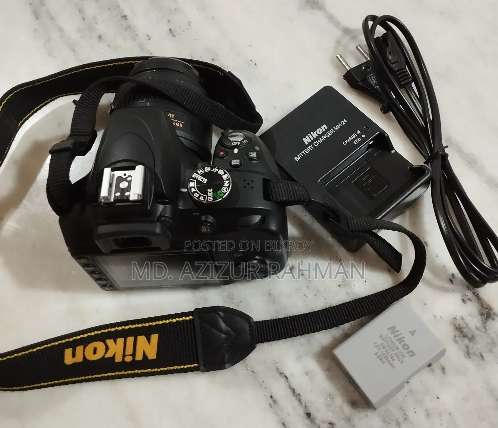 Nikon D 3300 | Lens 18-55 | 24 Megapixel