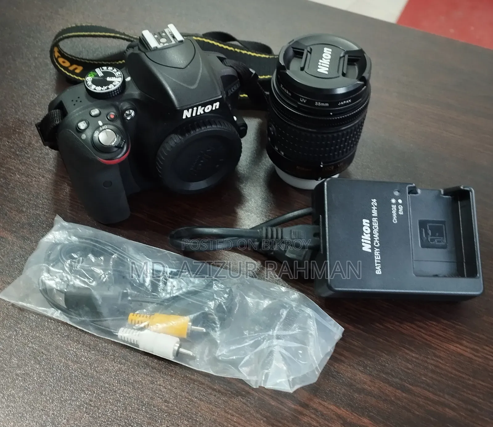 Nikon D 3300 | Lens 18-55 | 24 Megapixel