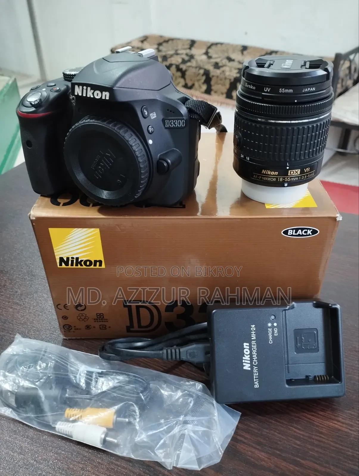 Nikon D 3300 | Lens 18-55 | 24 Megapixel
