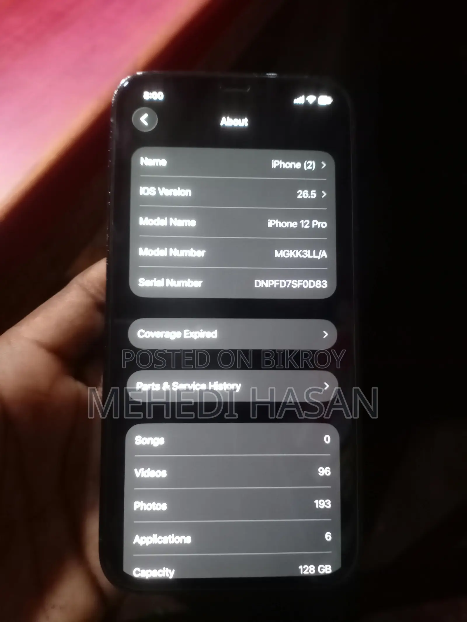 Apple iPhone 12 Pro 128 GB Blue