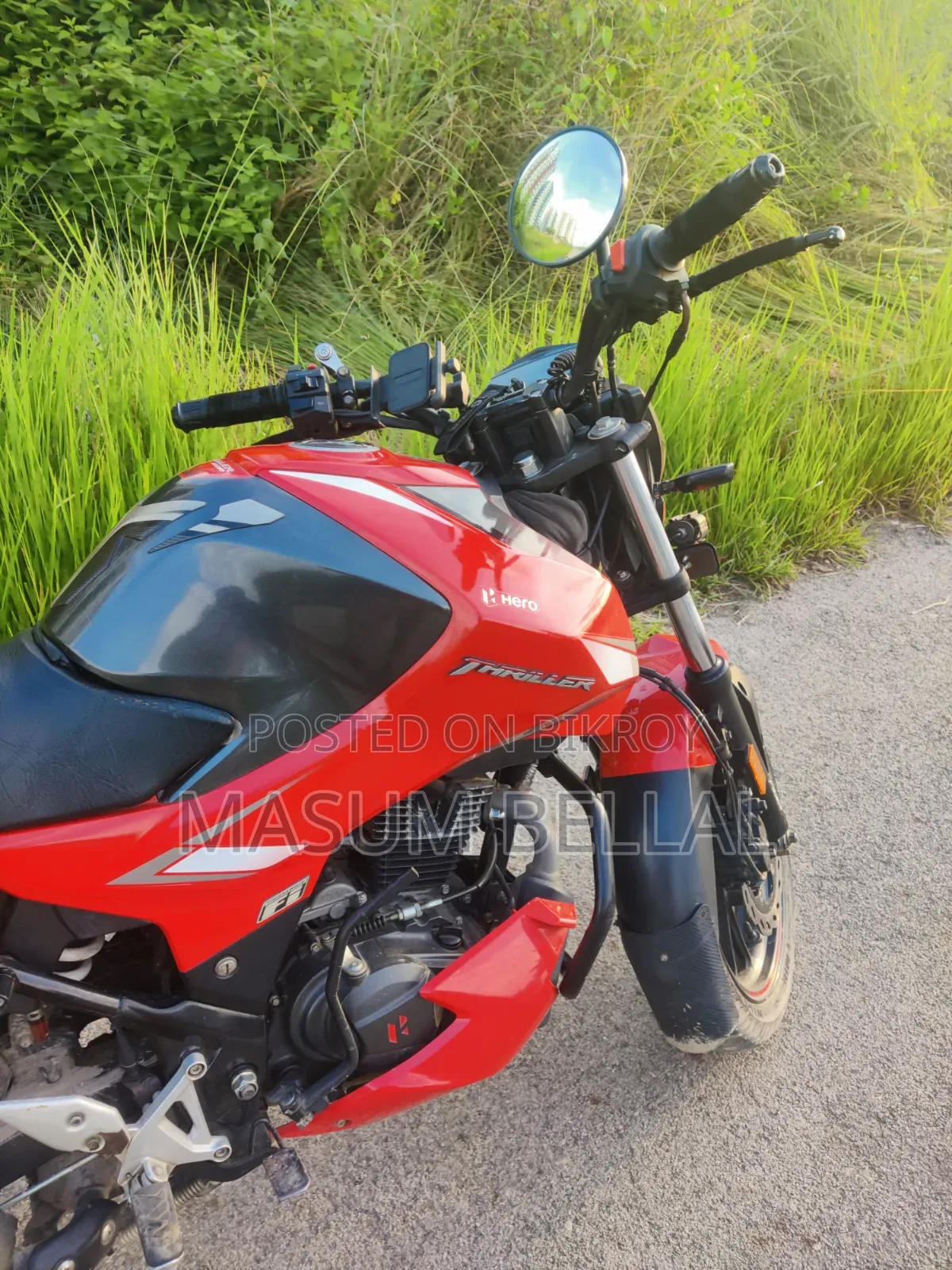 Hero Thriller 160R Refresh 2023 Red