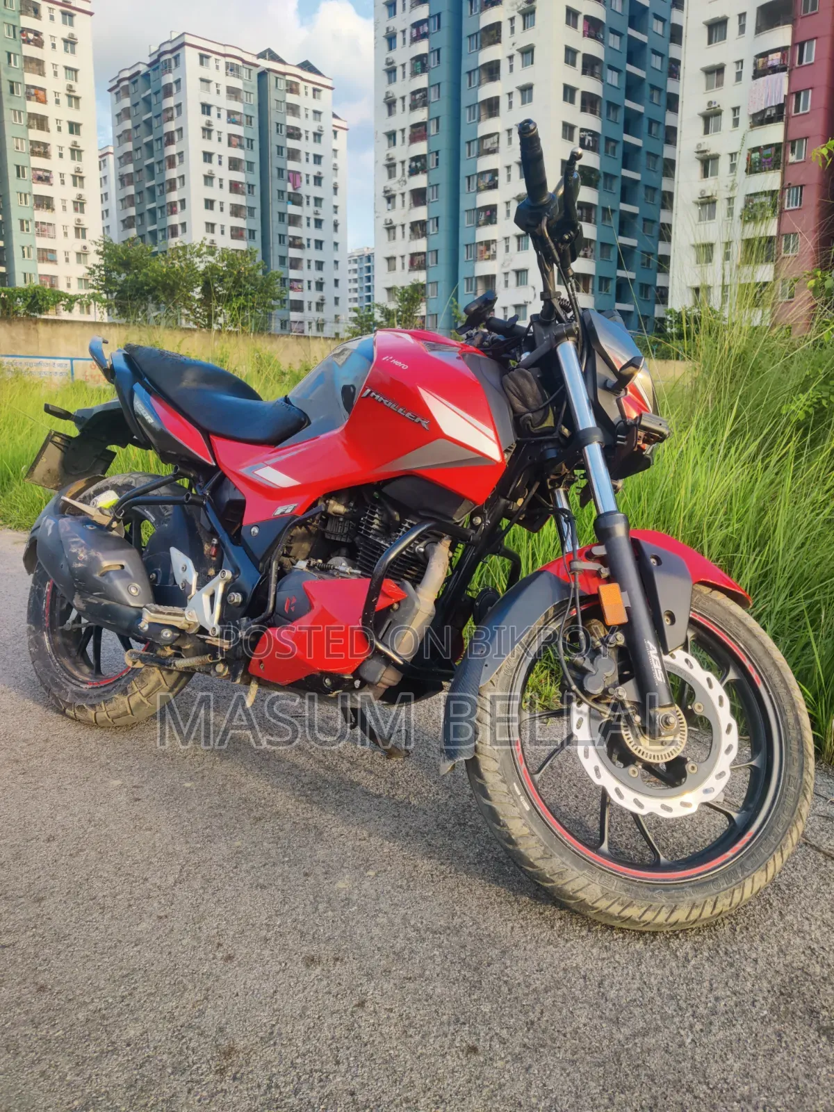 Hero Thriller 160R Refresh 2023 Red