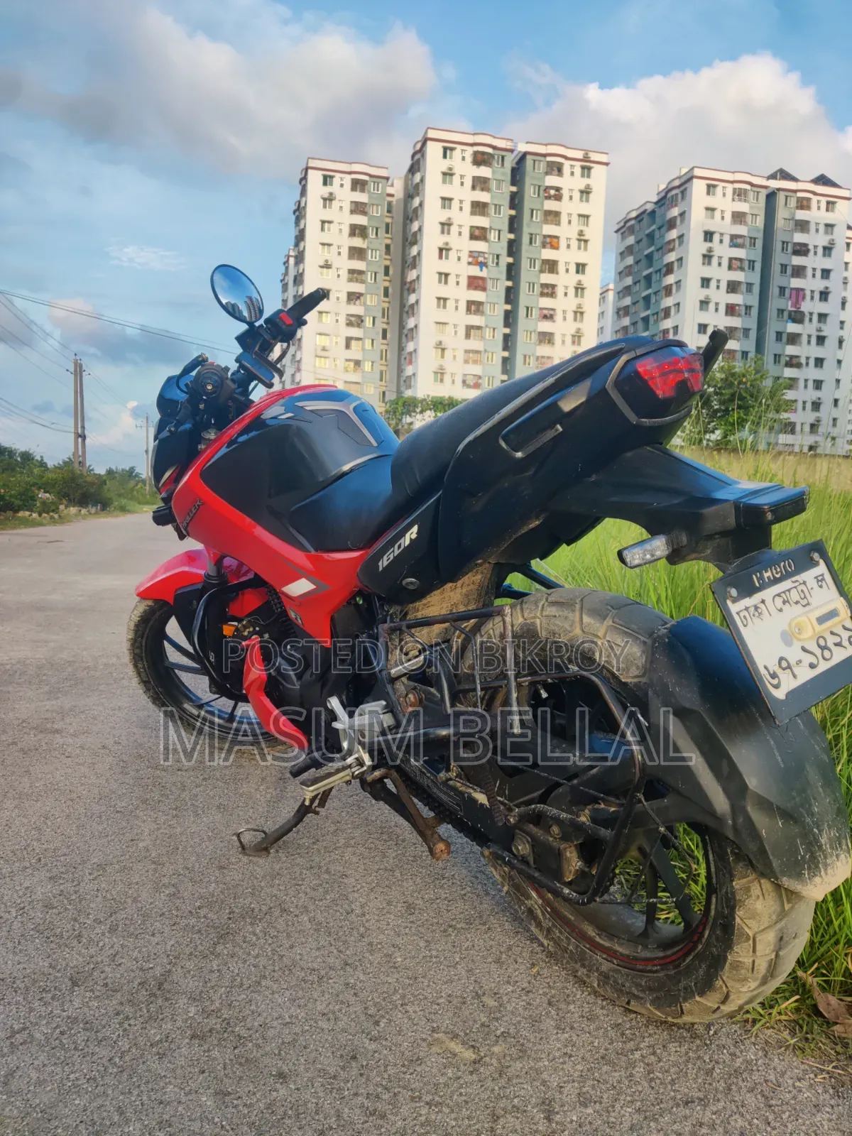 Hero Thriller 160R Refresh 2023 Red