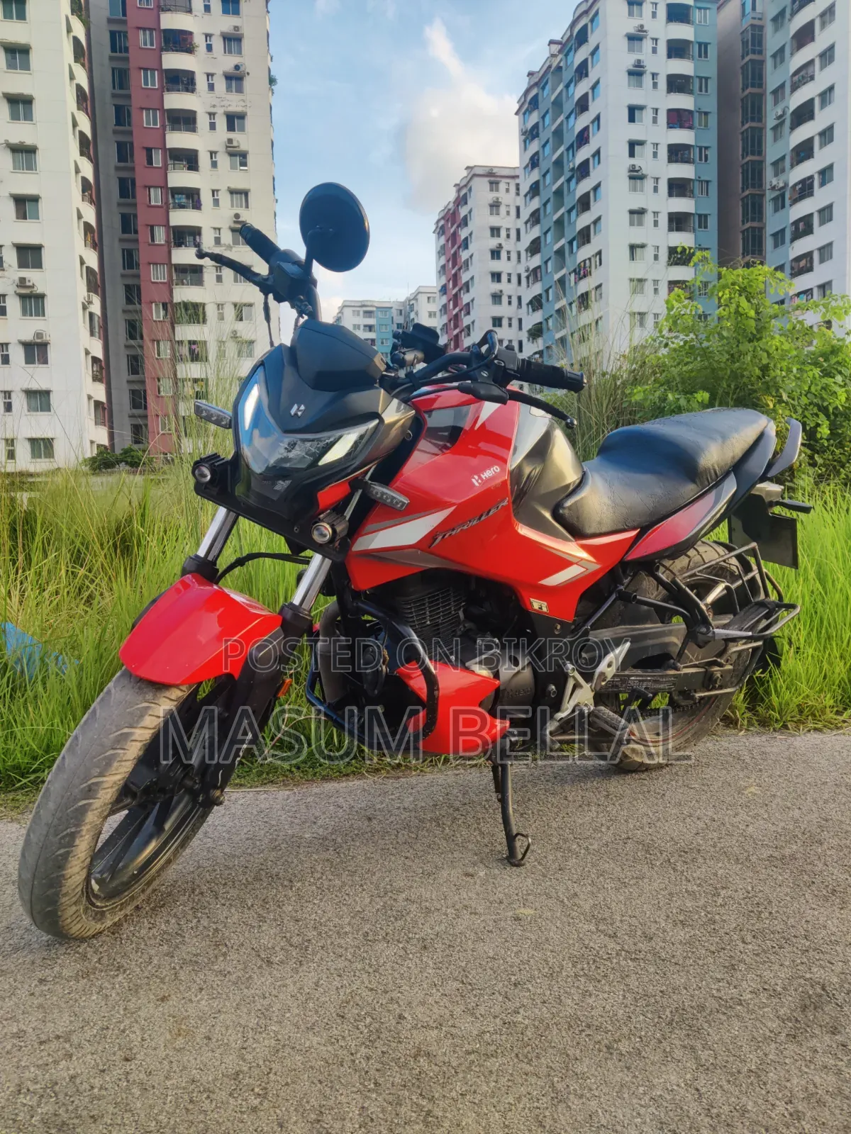 Hero Thriller 160R Refresh 2023 Red