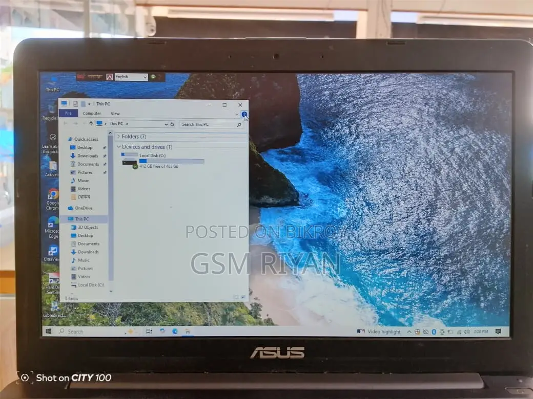 Laptop Asus E203MA 4GB Intel Celeron HDD+SSD 500GB