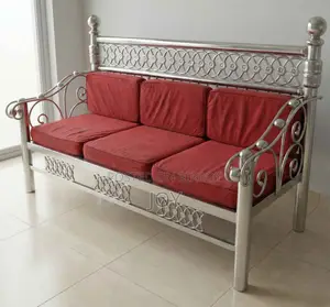 সিঙ্গেল ৩-সিটের Stainless Steel (SS) সোফা বিক্রি হবে