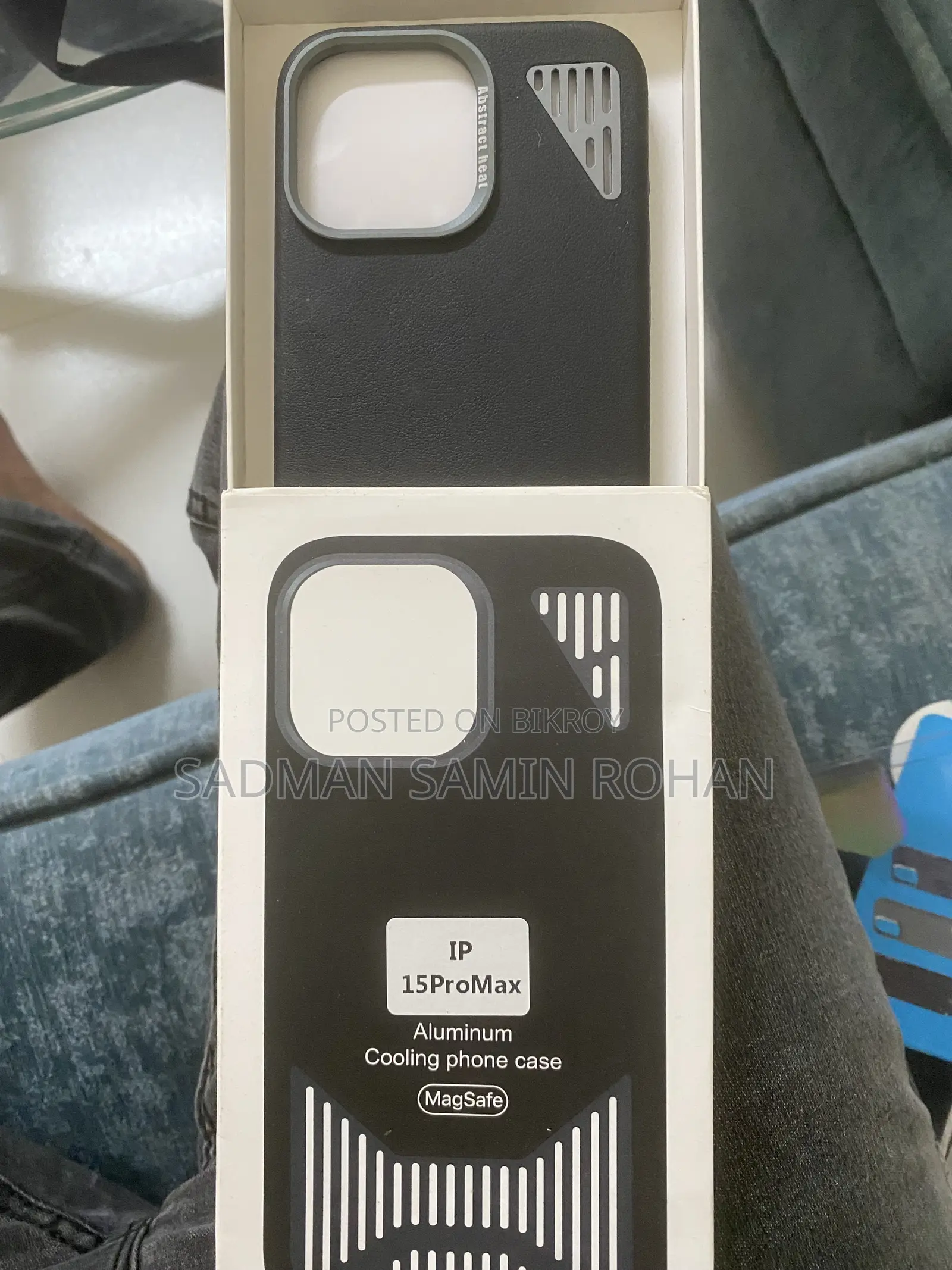 15 Pro Max Mag Safe Aluminium Cooling Phone Case