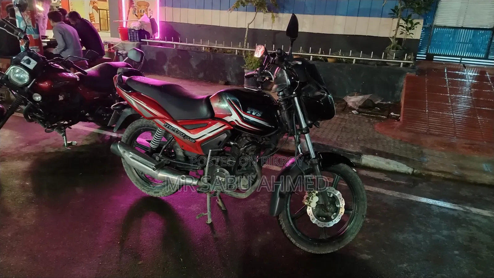 TVS Metro Plus 2019 Red