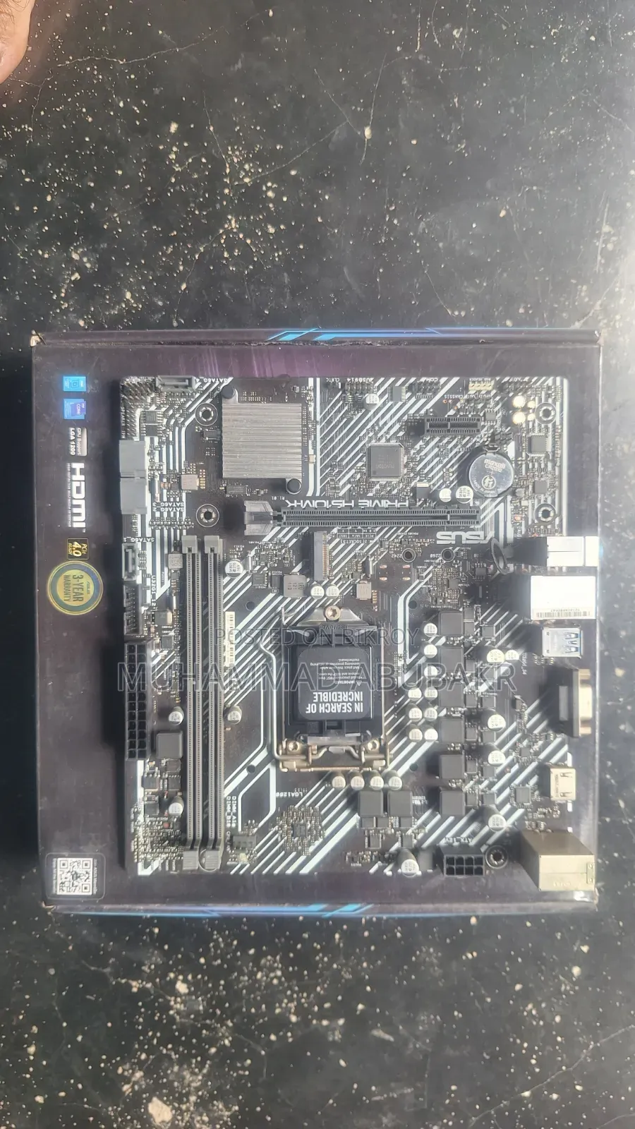 ASUS Prime H 510 M K নষ্ট মাদারবোর্ড।