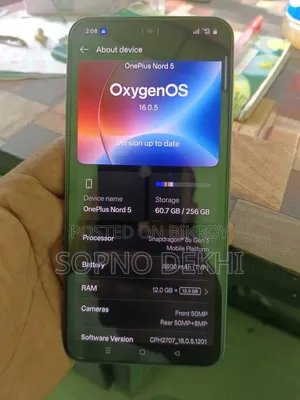 New OnePlus Nord 5 256 GB Black