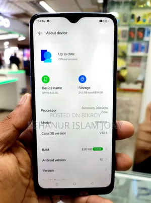 Oppo A56 5G 256 GB Blue