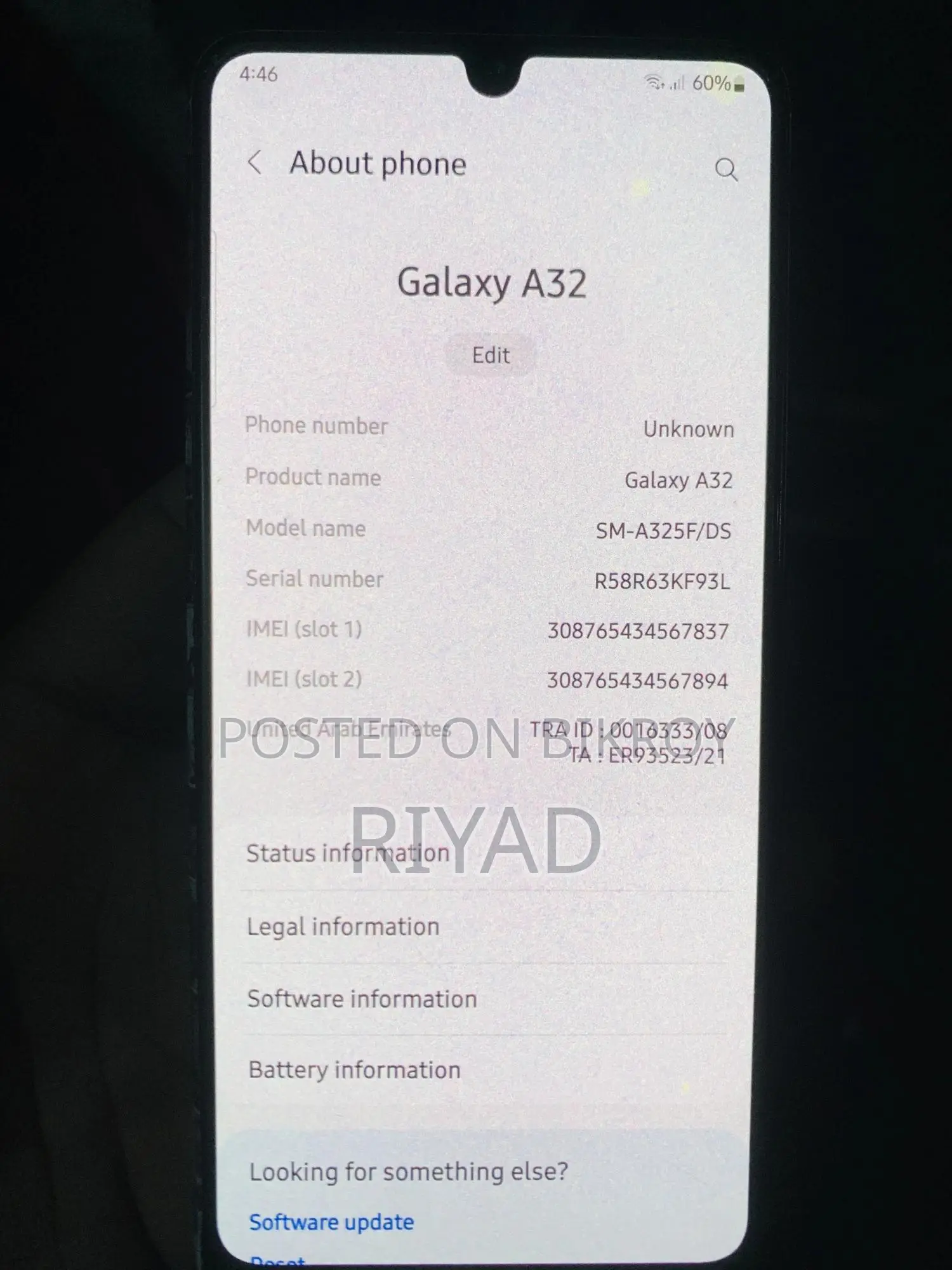 Samsung Galaxy A32 5G 128 GB Blue