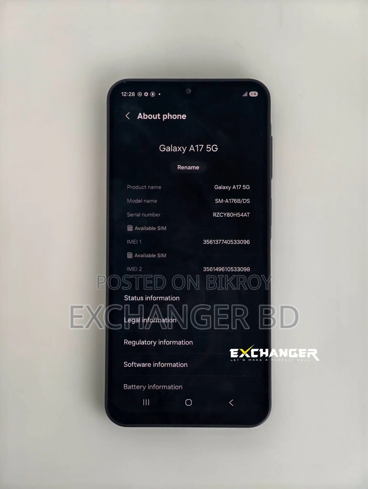 Samsung Galaxy A17 5G 128 GB Black