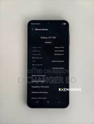 Samsung Galaxy A17 5G 128 GB Black