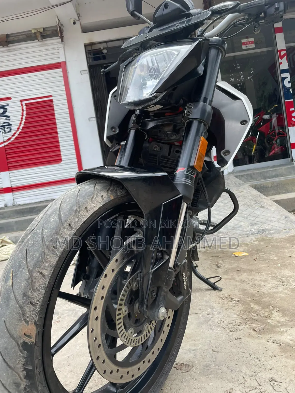 KTM Duke 125 2023 White