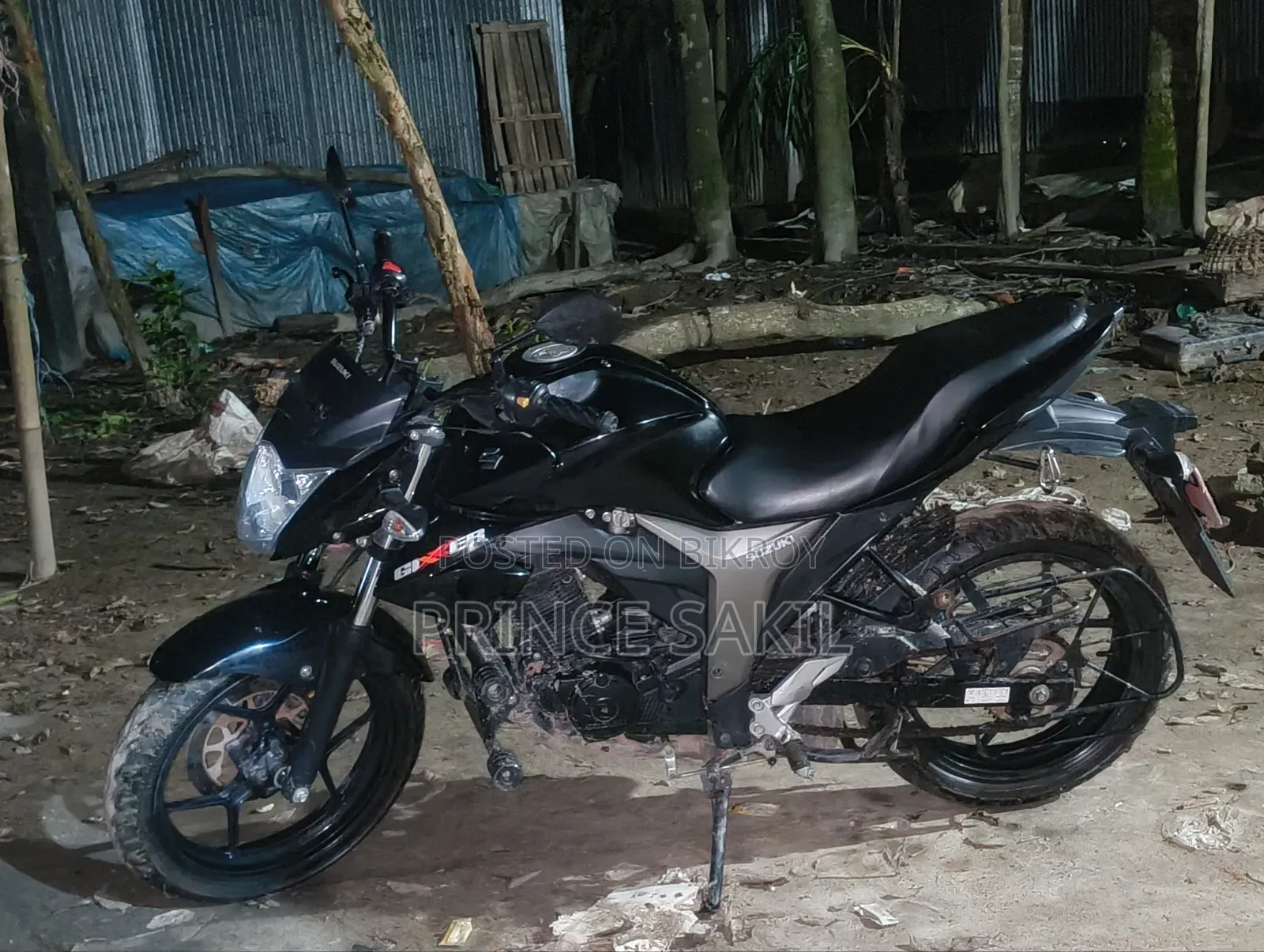Suzuki Gixxer 2024 Black