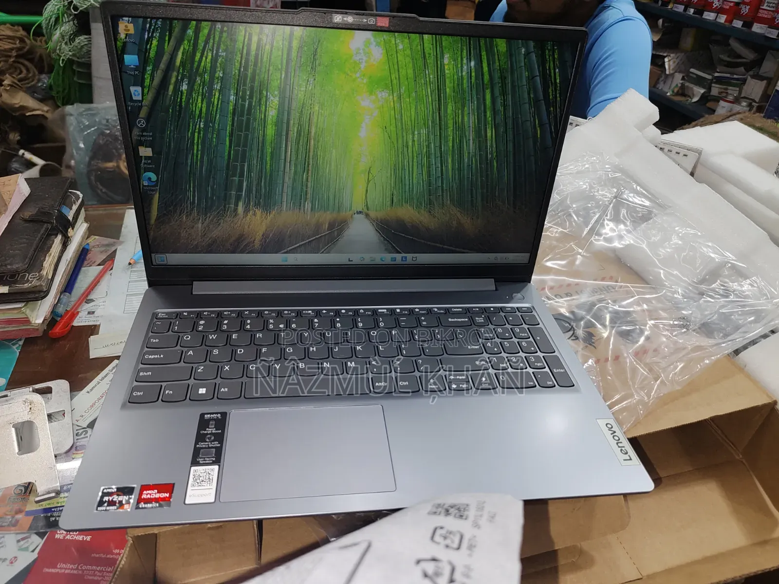 New Laptop Lenovo Ideapad 3 8GB AMD Ryzen 5 SSD 512GB