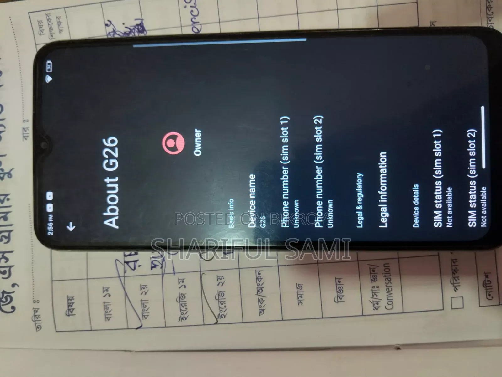 Symphony G26 32 GB Silver