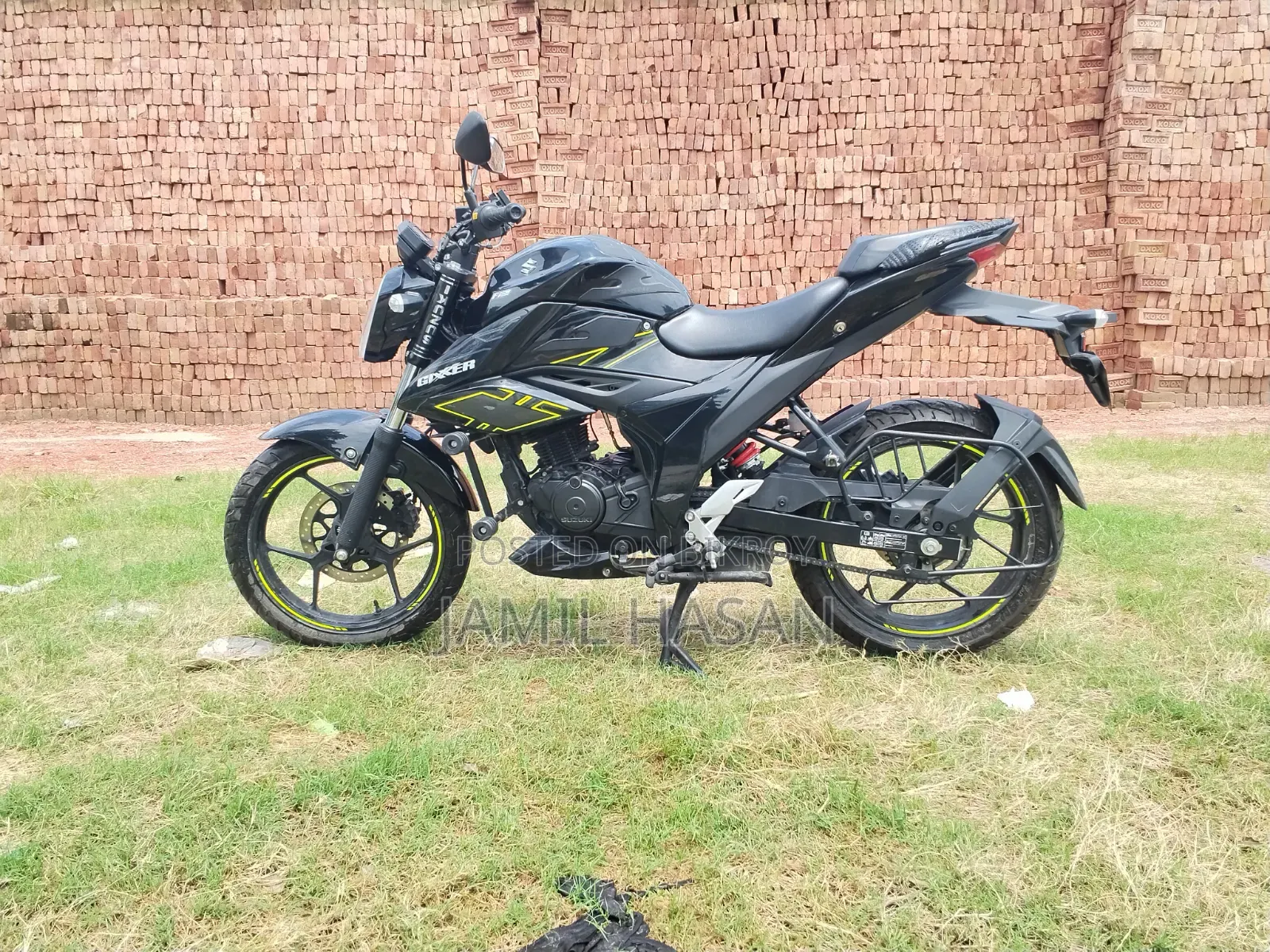 Suzuki Gixxer 2025 Black