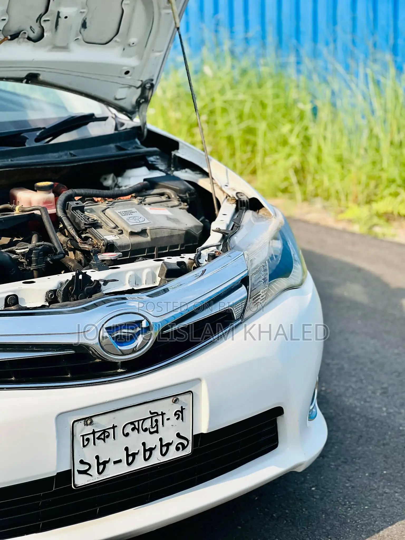 Toyota Axio 1.5 Hybrid 2WD 2015 White