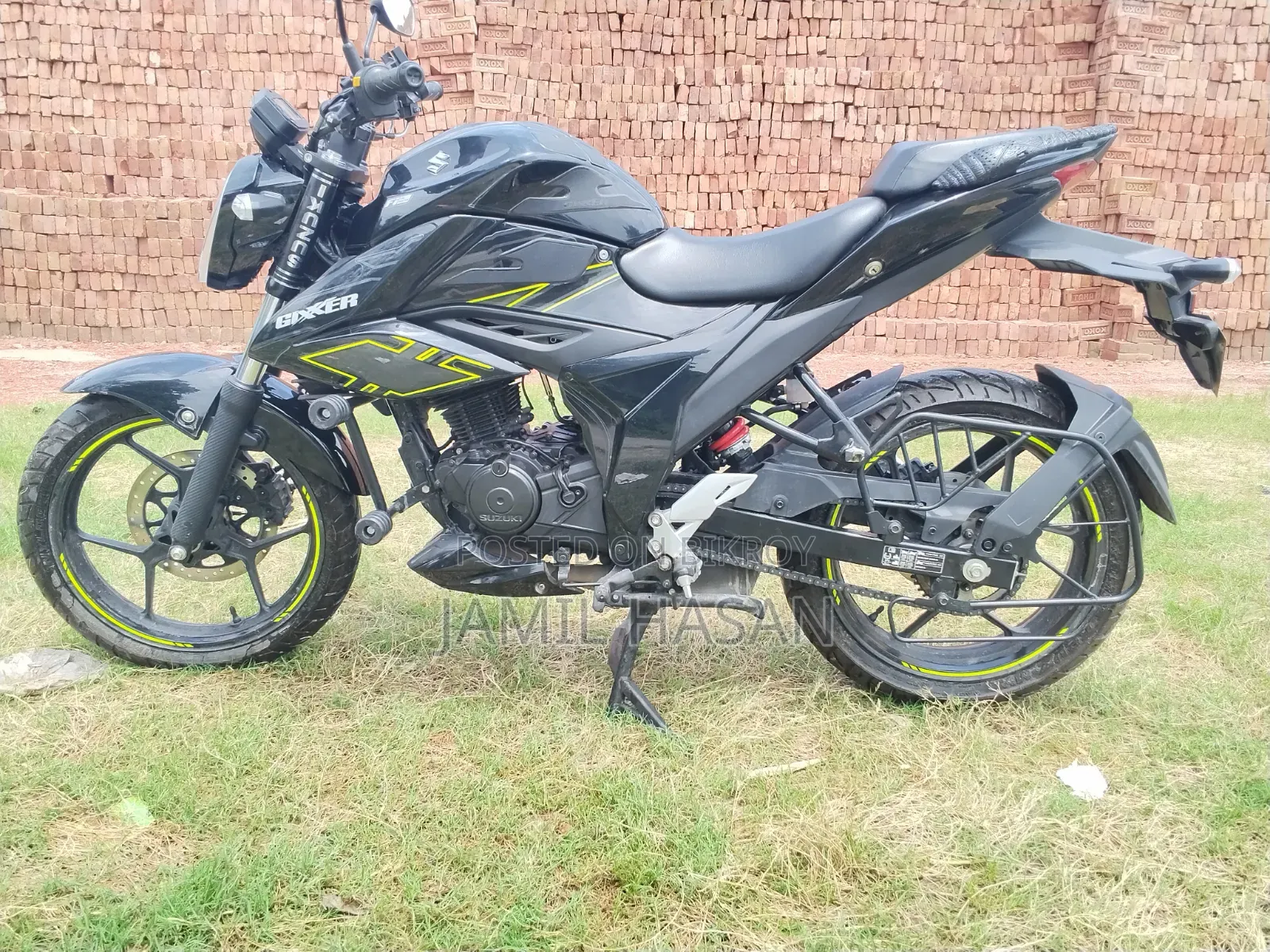 Suzuki Gixxer 2025 Black