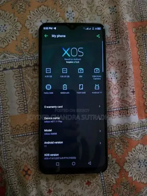 Infinix Hot 11 Play 64 GB Gray