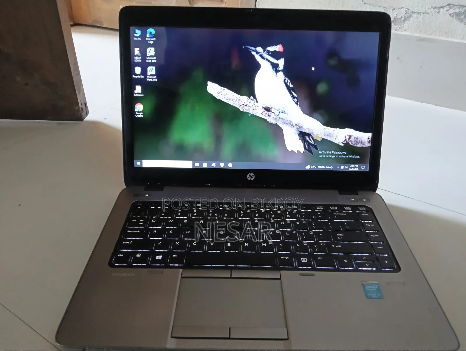 Laptop HP EliteBook 840 G3 4GB Intel Core i5 HDD+SSD 500GB