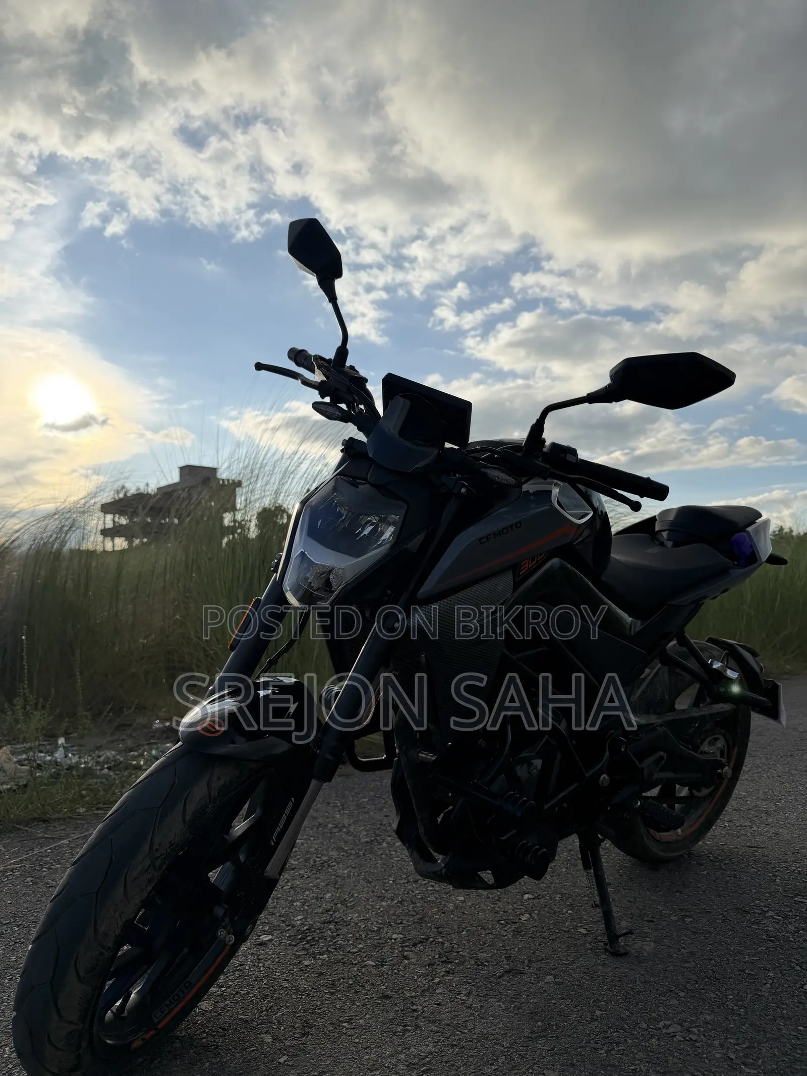 CFMoto 300NK 2026 Black