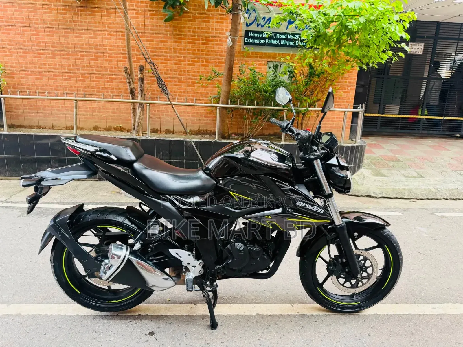 Suzuki Gixxer 2023 Black