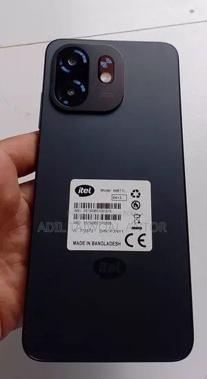 New Itel A100C 64 GB Black