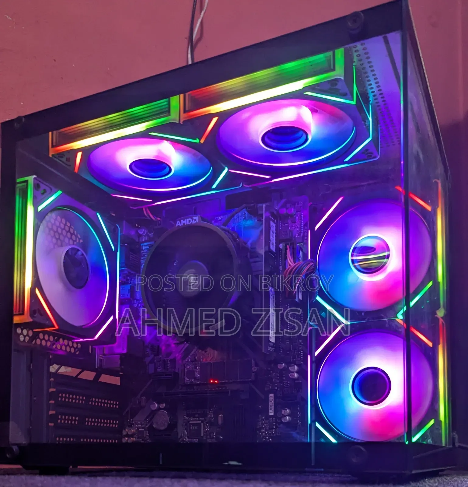 Desktop Computer Gigabyte 8GB AMD Ryzen 5 SSD 256GB