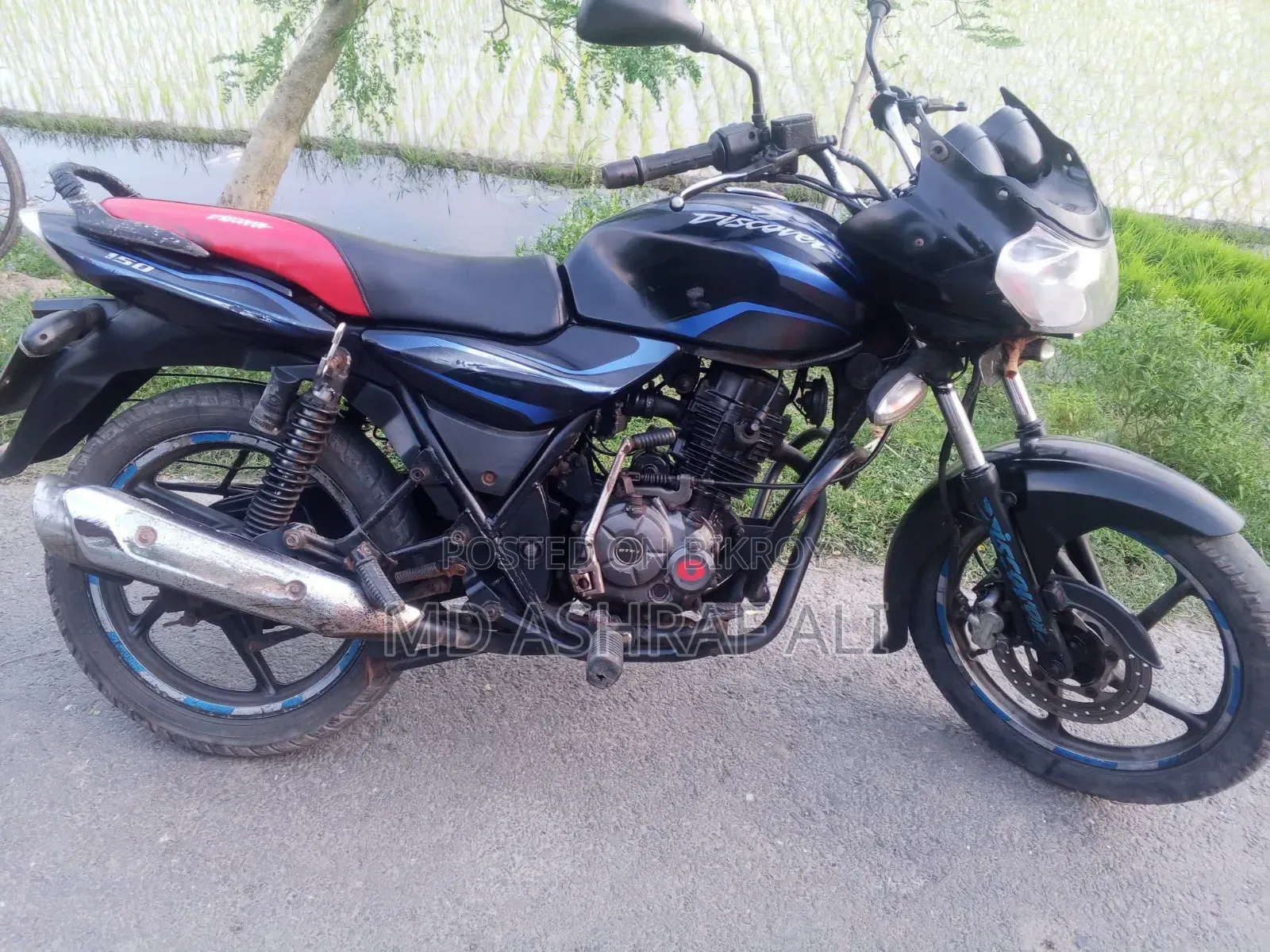 Bajaj Discover 150 2012 Black