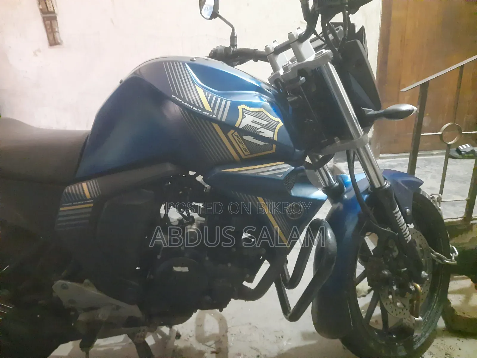Yamaha FZS V2 2022 Blue